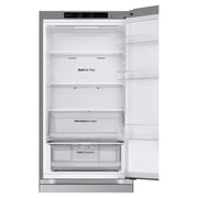 LG No-Frost Bottom Freezer Refrigerator, 431 Liters, Inverter, Prime Silver - GW-B489FMGW