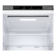 LG No-Frost Bottom Freezer Refrigerator, 431 Liters, Inverter, Prime Silver - GW-B489FMGW