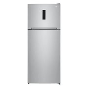 LG Top Mount No Frost Refrigerator, 400 Liters, Silver - GTF402SBAN