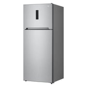 LG Top Mount No Frost Refrigerator, 400 Liters, Silver - GTF402SBAN