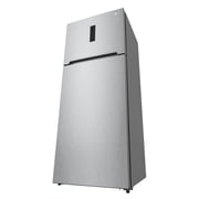 LG Top Mount No Frost Refrigerator, 400 Liters, Silver - GTF402SBAN