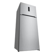 LG Top Mount No Frost Refrigerator, 400 Liters, Silver - GTF402SBAN
