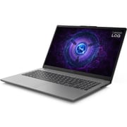 Lenovo LOQ 15IAX9E Gaming (2025) Laptop - 12th Gen / Intel Core i5-12450HX / 15.6inch FHD / 512GB SSD / 16GB RAM / 4GB NVIDIA GeForce RTX 2050 Graphics / Windows 11 Home / English & Arabic Keyboard / Luna Grey / Middle East Version - [83LK001MAD]