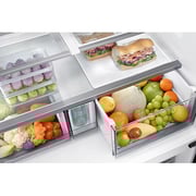 Samsung French Door Refrigerator 650 Litres RF65DG + VS15A603 Vacuum Cleaner