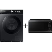 Samsung Front Load Washer & Dryer 11.5 kg / 8 kg WD11BB944 + Samsung MG23D Microwave Oven