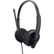Dell WH1022 Stereo Wired Over Ear Headset Black