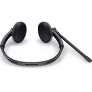Dell WH1022 Stereo Wired Over Ear Headset Black