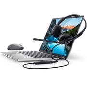 Dell WH1022 Stereo Wired Over Ear Headset Black