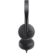 Dell WH3024 Wired Over Ear Headset Black