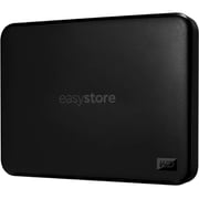 Western Digital easystore Portable Hard Drive USB3.2 6TB Black WDBUWJ0060BBK-WESN