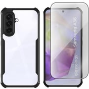 Glassology Clear Case With Screen Protector Transparent Samsung Galaxy A36
