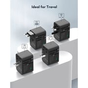 Ravpower 5-in-1 Travel Charger Black