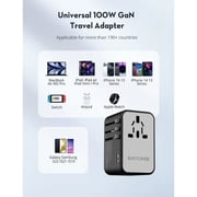 Ravpower 5-in-1 Travel Charger Black