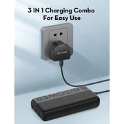 Ravpower 3-in-1 Travel Charging Combo Black