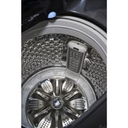 LG 15 Kg Top Load Washing Machine, AIDD, Tub Clean, Full Stainless Steel Tub, ThinQ, Middle Black Colour