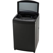 LG 15 Kg Top Load Washing Machine, AIDD, Tub Clean, Full Stainless Steel Tub, ThinQ, Middle Black Colour