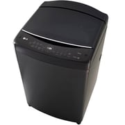LG 15 Kg Top Load Washing Machine, AIDD, Tub Clean, Full Stainless Steel Tub, ThinQ, Middle Black Colour