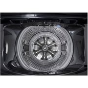 LG 15 Kg Top Load Washing Machine, AIDD, Tub Clean, Full Stainless Steel Tub, ThinQ, Middle Black Colour