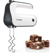 Bosch Styline Hand Mixer 450W with Turbo Whisk, White – MFQ4020GB