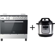 Midea Gas Cooker LME95030FFD + Electric Pressure Cooker MY-CS8001WP