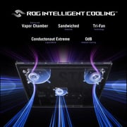 Asus ROG Strix SCAR 16 Gaming (2025) Laptop - 2nd Series / Intel Core Ultra 9-275HX / 16inch WQXGA / 2TB SSD / 64GB RAM / 16GB NVIDIA GeForce RTX 5080 / Win11 Home / English & Arabic Keyboard / Black / Middle East Version-[G635LW-RW062W] - Pre-order