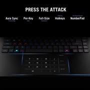 Asus ROG Strix SCAR 16 Gaming (2025) Laptop - 2nd Series / Intel Core Ultra 9-275HX / 16inch WQXGA / 2TB SSD / 64GB RAM / 16GB NVIDIA GeForce RTX 5080 / Win11 Home / English & Arabic Keyboard / Black / Middle East Version-[G635LW-RW062W] - Pre-order