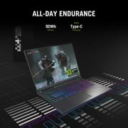Asus ROG Strix G18 Gaming (2025) Laptop - 2nd Seres / Intel Core Ultra 9-275HX / 18inch 2.5K / 1TB SSD / 32GB RAM / 16GB NVIDIA GeForce RTX 5080 / Win11 Home / English & Arabic Keyboard / Eclipse Gray / Middle East version - [G815LW-S9033W] - Pre-order