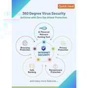 Quick Heal Internet Security 1 Device 1 Year