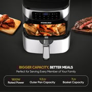 Nikai Air Fryer with Touch Control and Timer – NAF779D