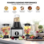 Nikai Food Processor 800W with Multi Attachments – NB3900GEB