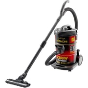 Hitachi Drum Vacuum Cleaner Black/Red CV-980TJBKRGAE