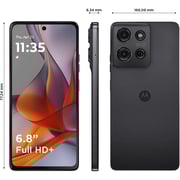 Motorola G75 256GB, 8GB RAM, Dual SIM, 5G – Charcoal Grey