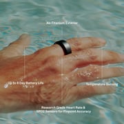Oura Smart Ring 4 Size 11 Black