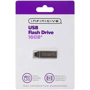 Infinitive USB Flash Drive 16GB Black 195602079476