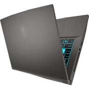 MSI Thin A15 Gaming (2025) Laptop - AMD Ryzen 7-7735HS / 15.6inch FHD / 512GB SSD / 16GB RAM / 4GB NVIDIA GeForce RTX 3050 Graphics / Windows 11 Home / English & Arabic Keyboard / Cosmos Grey / Middle East Version - [B7UC]