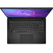 MSI Modern 15 H AI (2025) Laptop - 2nd Series / Intel Core Ultra 7-255H / 15.6inch FHD / 512GB SSD / 16GB RAM / Shared Intel Arc Graphics / Windows 11 Home / English & Arabic Keyboard / Classic Black / Middle East Version - [C2HMG]
