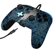 PDP Sheikah Shoot Rematch Glow Wired Controller Black/Blue
