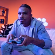 PDP Sheikah Shoot Rematch Glow Wired Controller Black/Blue