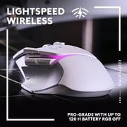 Logitech G502 X Plus Lightspeed Wireless Optical Gaming Mouse White