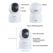 Zosi 1NC-5182W-UK-V1 WiFi Security Camera