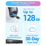 Zosi 1NC-5182W-UK-V1 WiFi Security Camera