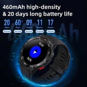 ساعة ذكية ميبرو جي إس برو لون أسود XPAW013BLK
