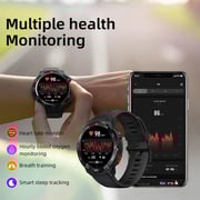 ساعة ذكية ميبرو جي إس برو لون أسود XPAW013BLK