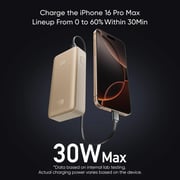Joda Turbo Power Bank 10000mAh with Type-C Input, Gold – PB013AOUN1