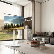 Swivel Floor TV Stand For 32
