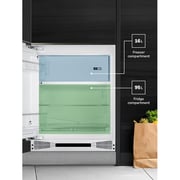 Millen Built-In Under Counter Fridge/Freezer 121 Litres MBIM 103 ID