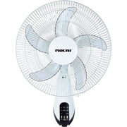 Nikai 16 Inch Wall Fan with 3-Speed Control and 120° Oscillation – NWF1635T1