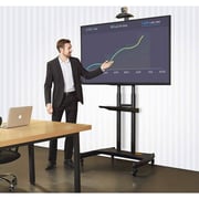 Newstar Sturdy TV Cart Stand Black