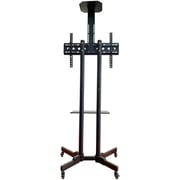 Newstar Sturdy TV Cart Stand Black