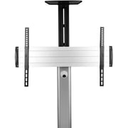Newstar Height Adjustable TV Stand Silver/Black